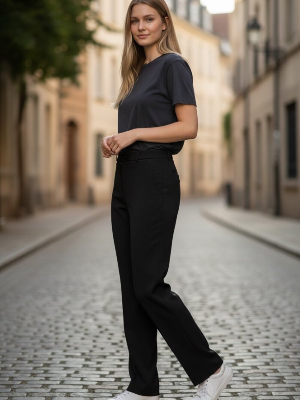 East 5th Petite Black Dress Pants, Size 10 Petite